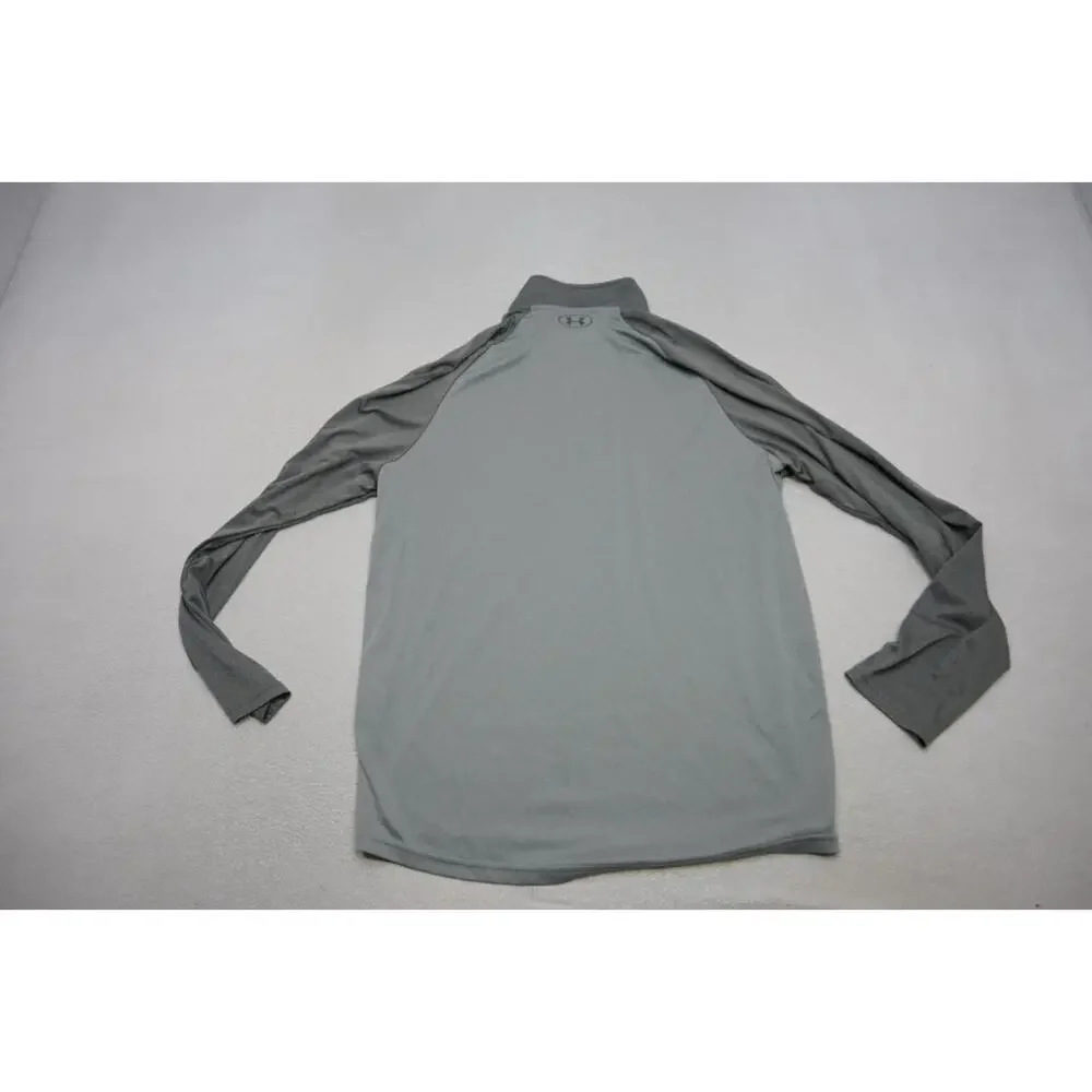 Under Armour 1/4 Zip Jacket Performance Loose‎ Athletic Gray Mens Sz XL